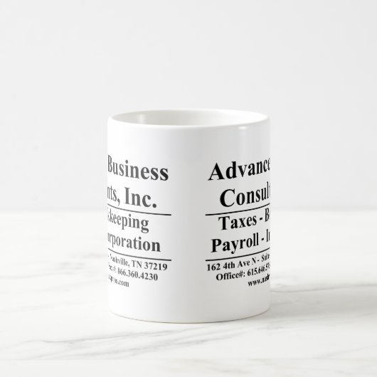 Advanced Business Kaffeetasse (Mittel)