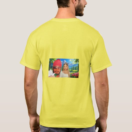 👕 ✨ Advanced Custom T - Shirt: Ein Zusammenspiel T-Shirt (Rückseite)