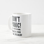 Advanced Cyber Defence Specialist Kaffeetasse (Vorderseite Links)