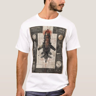Advanced Hyperreal Infografic Technology T - Shirt