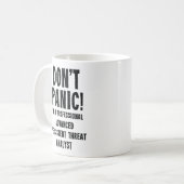 Advanced Persistent Threat Analyst Kaffeetasse (Vorderseite Links)