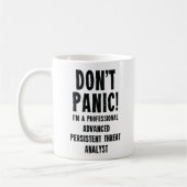 Advanced Persistent Threat Analyst Kaffeetasse (Links)