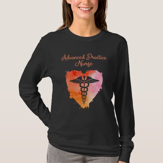 Advanced Practice Nurse Graduation APRN Caduceus T-Shirt (Vorderseite)