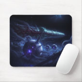 Advanced Research Submarine Navigating Mine Field Mousepad (Mit Mouse)