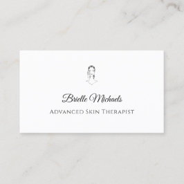 Advanced Skin Therapist Minimal Elegant Visitenkarte
