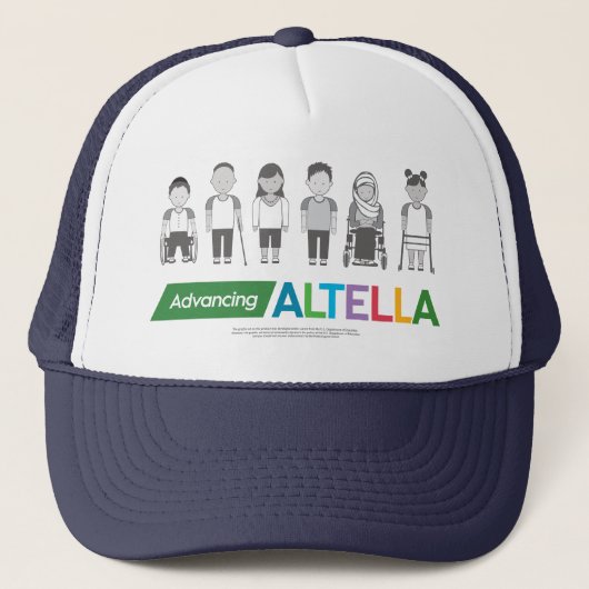 Advancing ALTELLA hat Truckerkappe (Vorderseite)