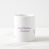 Advent Await the Lord with Hope Christmas Star Kaffeetasse (Mittel)