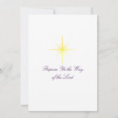 Advent by Candlelight Women Ministry P Christmas Einladung (Rückseite)