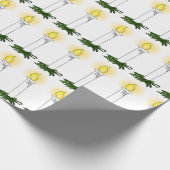 Advent Candle Wrapping Paper Geschenkpapier (Ecke)