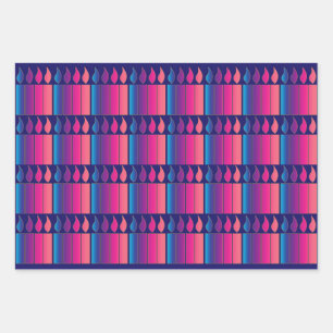 Advent Candles Holiday Wrapping Paper Shee Geschenkpapier Set