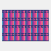 Advent Candles Holiday Wrapping Paper Shee Geschenkpapier Set (Vorderseite 3)