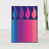 Advent Candles Karte (Vorderseite)