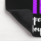 Advent Evergreen Wreath Candles Hope Peace Joy Lov Mousepad (Ecke)