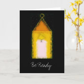 ADVENT Grußkarte Karte (Gelbe Blume)