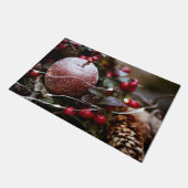 Advent und Weihnachtsdekoration Fußmatte (Schrägansicht)