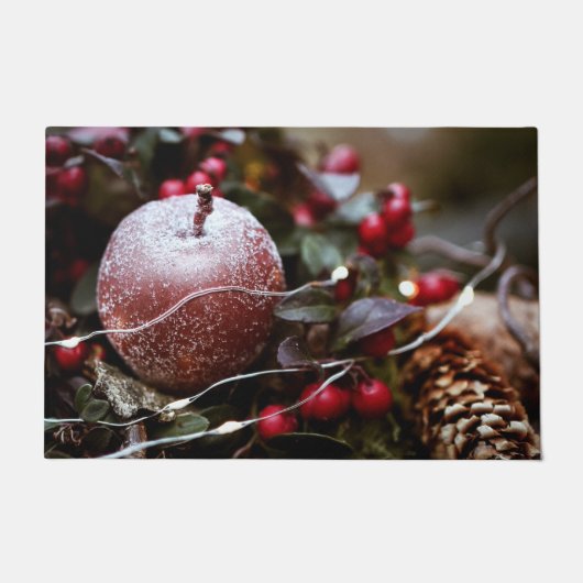 Advent und Weihnachtsdekoration Fußmatte (Vorderseite)