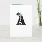 Advent, Weihnachten , Gedicht auf Deutsch (Rückseite)