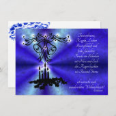 Advent, Weihnachten , Gedicht auf Deutsch (Vorne/Hinten)