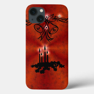 Advent, Weihnachts-Artdeco auf Red Rainbow Case-Mate iPhone Hülle
