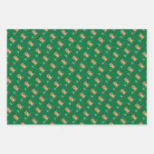 Advent Wrapping Paper - 22, 23, 24 Geschenkpapier Set (Vorderseite 3)