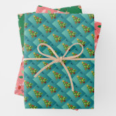 Advent Wrapping Paper - 22, 23, 24 Geschenkpapier Set (Beispiel)