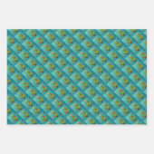 Advent Wrapping Paper - 22, 23, 24 Geschenkpapier Set (Vorderseite)