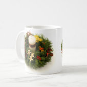 Advent Wreath Kaffeetasse (Vorderseite Links)