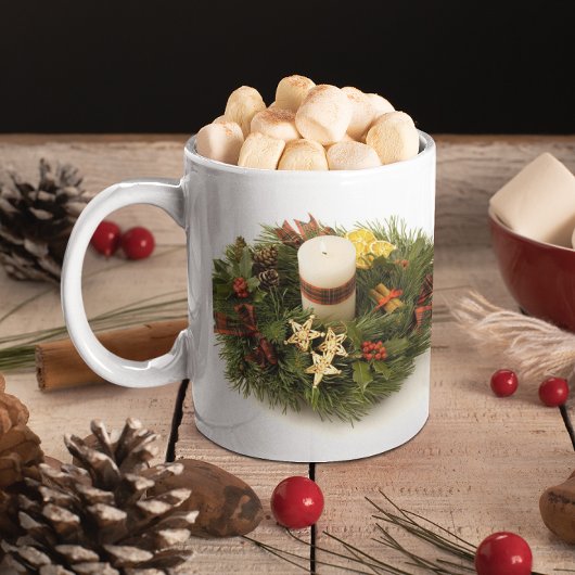 Advent Wreath Kaffeetasse