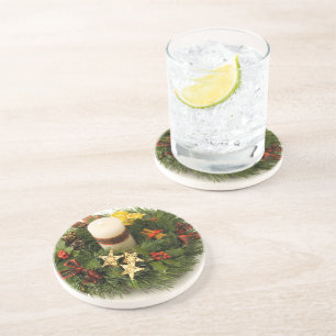 Advent Wreath Untersetzer