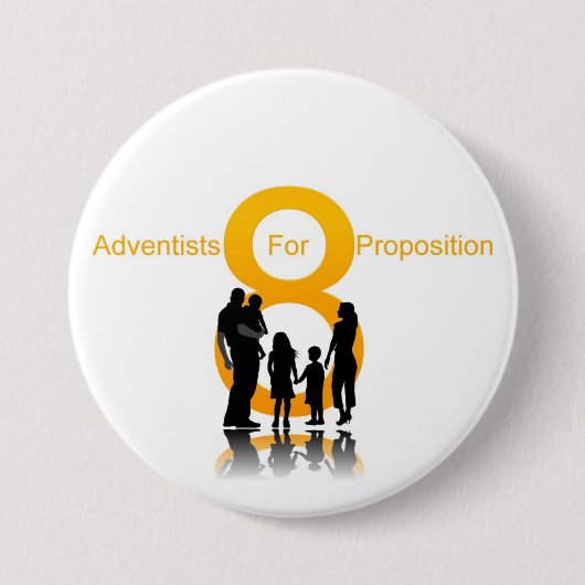 Adventisten für Stütze 8 Button (Vorderseite)