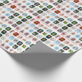 Adventskalender Geschenkpapier (Ecke)