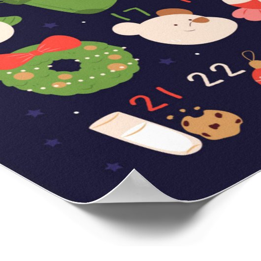 Adventskalender Poster (Ecke)