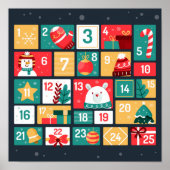 Adventskalender Poster (Vorne)