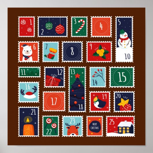 Adventskalender Poster (Vorne)