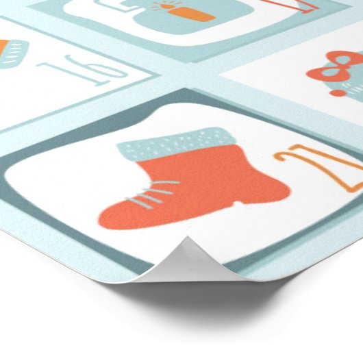 Adventskalender Poster (Ecke)