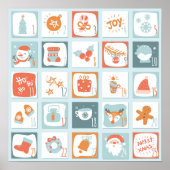 Adventskalender Poster (Vorne)