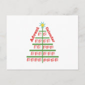 Adventskalender Postkarte (Vorderseite)