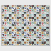 Adventskalender Weihnachten Geschenkpapier (Flach)