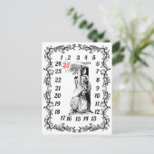 Adventskalender Weihnachtsrat Religiöse Postkarte (Stehend Vorderseite)