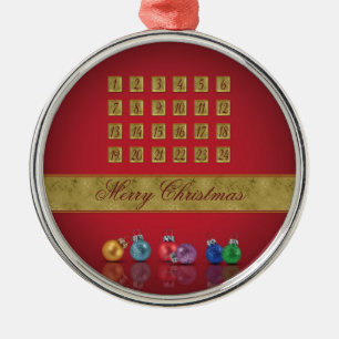 Adventskalender Weihnachtsschmuck