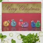 Adventskalender Weihnachtsschmuck Küchentuch (Gefaltet)