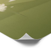 Adventskindermädchen Poster (Ecke)