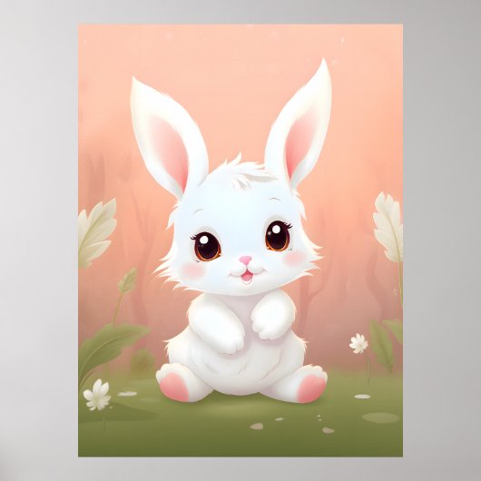 Adventskindermädchen Poster (Vorne)