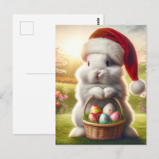 Adventskrabbit Postkarte (Vorne/Hinten)