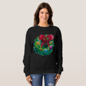 Adventskranz Sweatshirt (Vorne ganz)