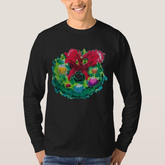 Adventskranz T-Shirt (Vorderseite)