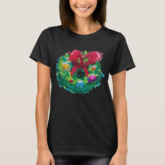 Adventskranz T-Shirt (Vorderseite)