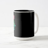 Adventskranz Zweifarbige Tasse (VorderseiteRechts)