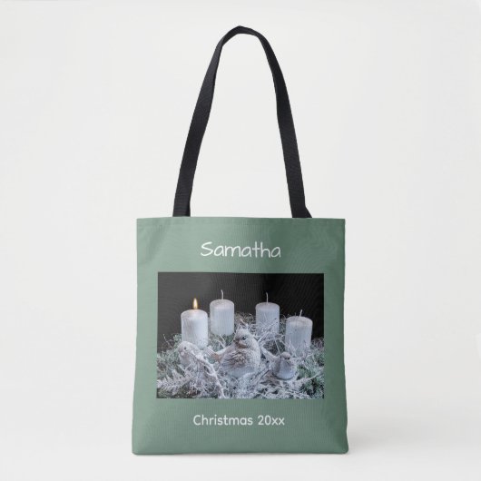 Adventskranztasche Tasche (Vorderseite)
