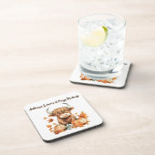 Adventskuh Getränkeuntersetzer (Rechte Seite)